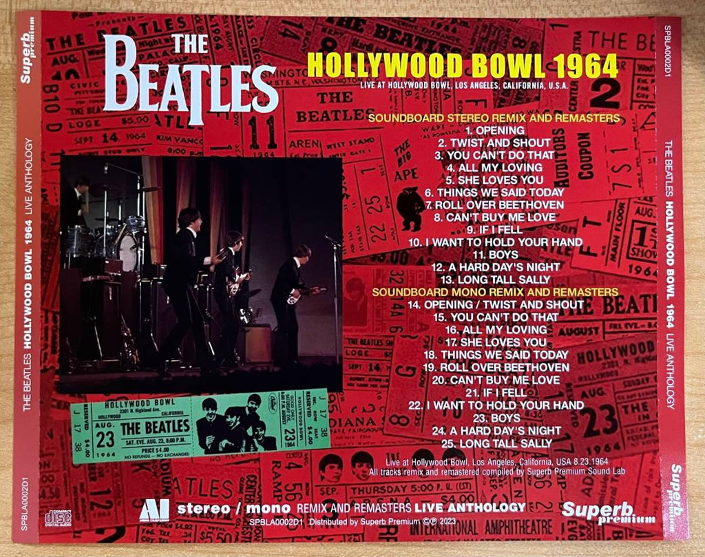 ビートルズ CDセット ライヴ・アンソロジー1962-65 1964 ヘルプ