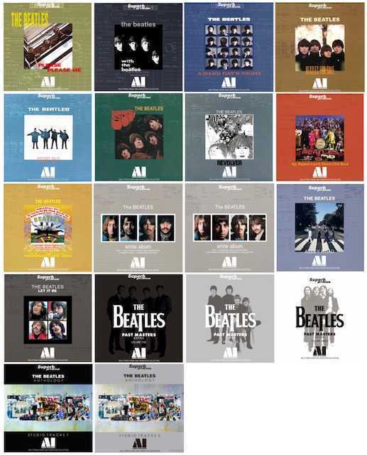 THE BEATLES / AI AUDIO COMPANION 18 Titles Set  (42CD)