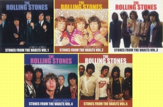 THE ROLLING STONES / FROM THE VAULTS VOL.1-5 (10CD)