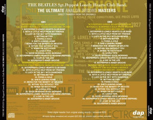 THE BEATLES / SGT.PEPPER'S LONELY HEARTS CLUB BAND THE ULTIMATE ANALOG RECORD MASTERS (2CD)