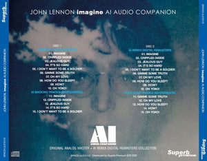 JOHN LENNON / IMAGINE AI - AUDIO COMPANION (2CD)