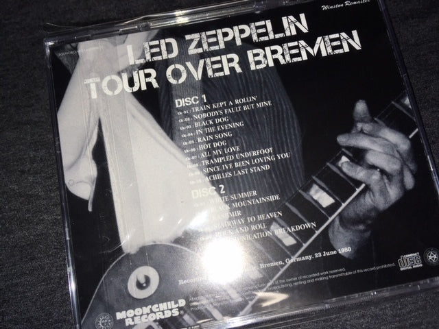 Led Zeppelin Tour Over Bremen Winston Remaster 1CD 16 Tracks Moonchild Soundboard