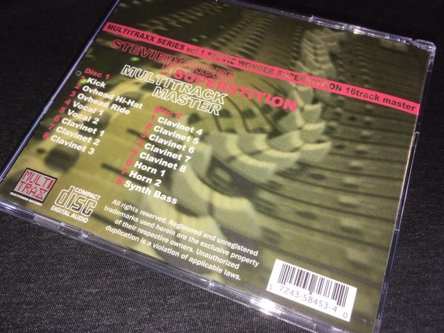 Stevie Wonder / Superstition Mulitraxx Series Vol.1 (2CD)