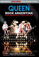 Load image into Gallery viewer, QUEEN / ROCK ARGENTINA SOUTH AMERICA BITES THE DUST TOUR 1981 (2CD+1DVD)
