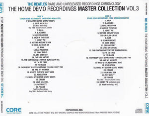 THE BEATLES / THE HOME DEMO RECORDINGS MASTER COLLECTION RARE AND UNRELEASED RECORDINGS CHRONOLOGY (8CD)