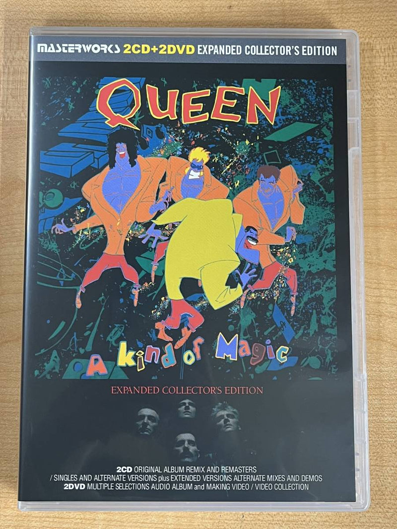 Queen A Kind Of Magic Expanded Collector's Edition Remix 2 CD 2 DVD Masterworks