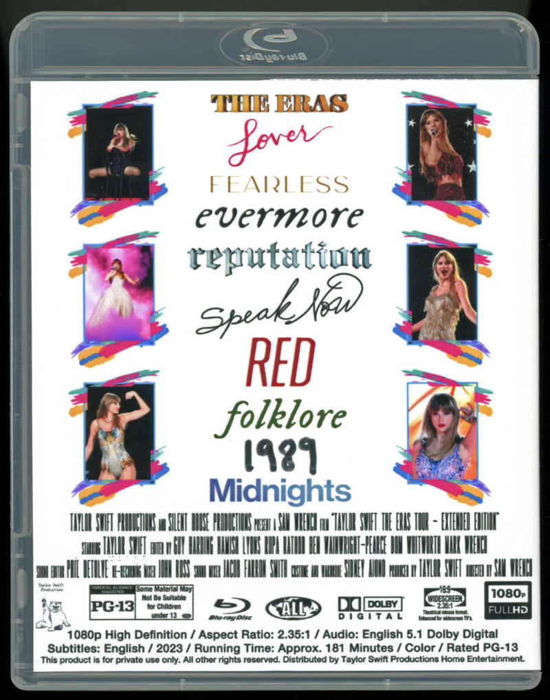 TAYLOR SWIFT / THE ERAS TOUR SoFi Stadium EXTENDED VERSION (1BDR)