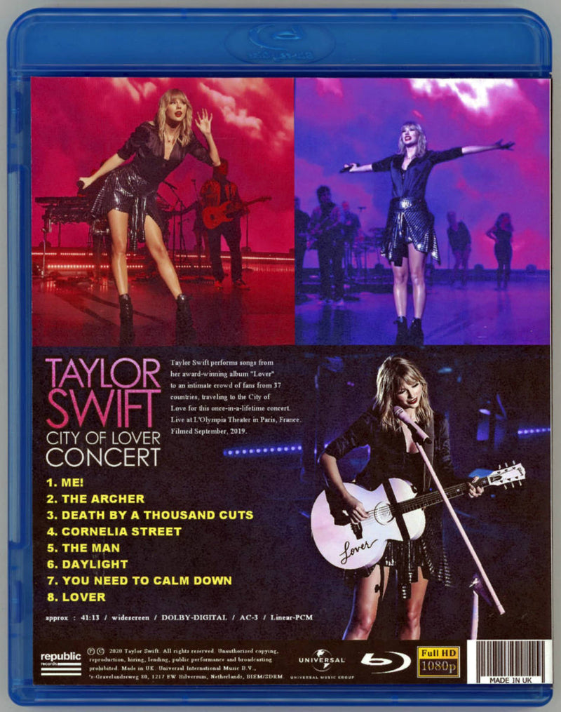 TAYLOR SWIFT / CITY OF LOVER CONCERT (1BDR)