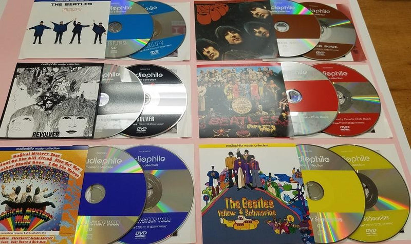 THE BEATLES / AUDIOPHILE 15Titles Complete Set (16CD+16DVD)