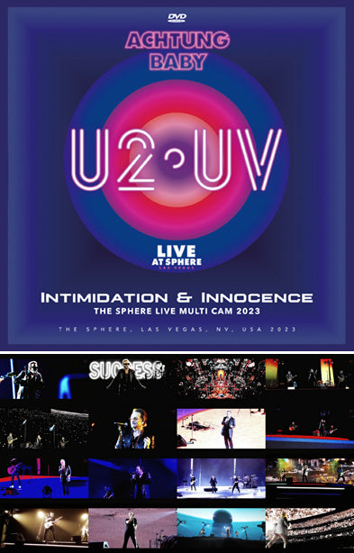 U2 / INTIMIDATION & INNOCENCE THE SPHERE LIVE MULTI CAM 2023 (1DVDR)