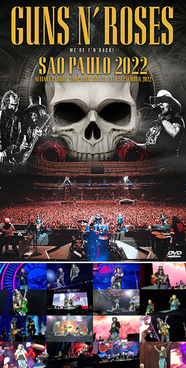 GUNS N' ROSES / SAO PAULO 2022 (2DVDR)