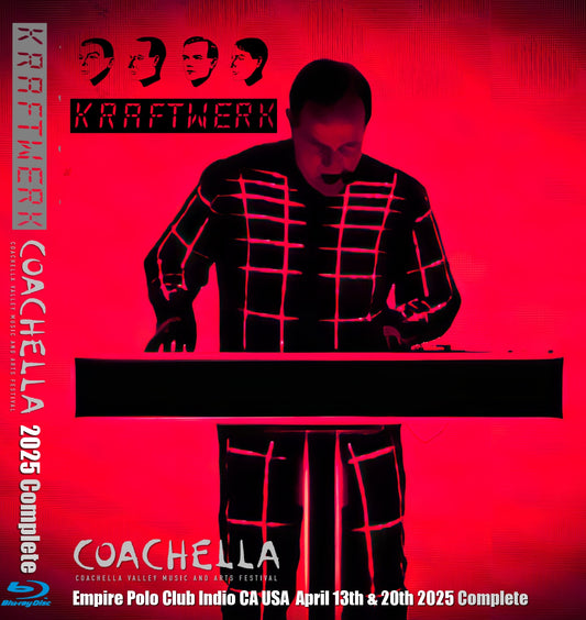 Kraftwerk / Coachella Festival 2025 complete PRO SHOT (1BDR)
