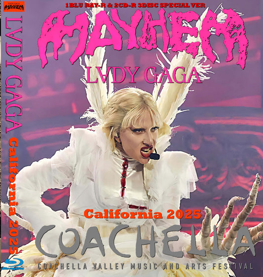 Lady Gaga / Coachella Festival 2025 PRO SHOT (1BDR+2CDR)