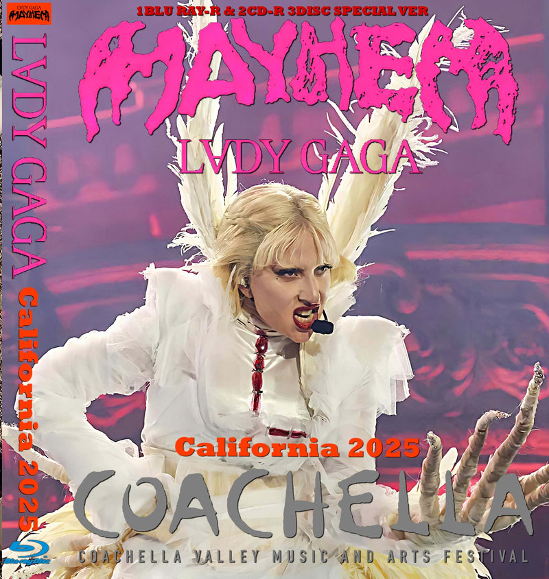 Lady Gaga / Coachella Festival 2025 PRO SHOT (1BDR+2CDR)