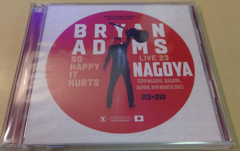 Bryan Adams / So Happy It Hurts Tour Nagoya 2023 (2CDR+1DVDR)