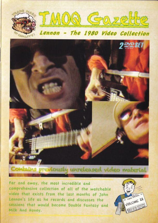 John Lennon The 1980 Video Collection 2DVD Booklet HMC TMOQ Gazette