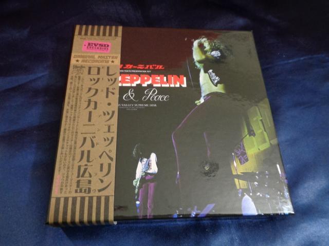 LED ZEPPELIN / LOVE & PEACE Live In Hiroshima 1971 (6CD+1DVD) – Music Lover  Japan