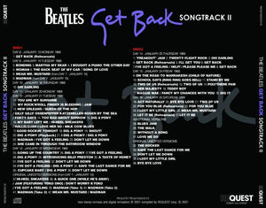 THE BEATLES / GET BACK SONGTRACK 1~3 6CD I II III Set