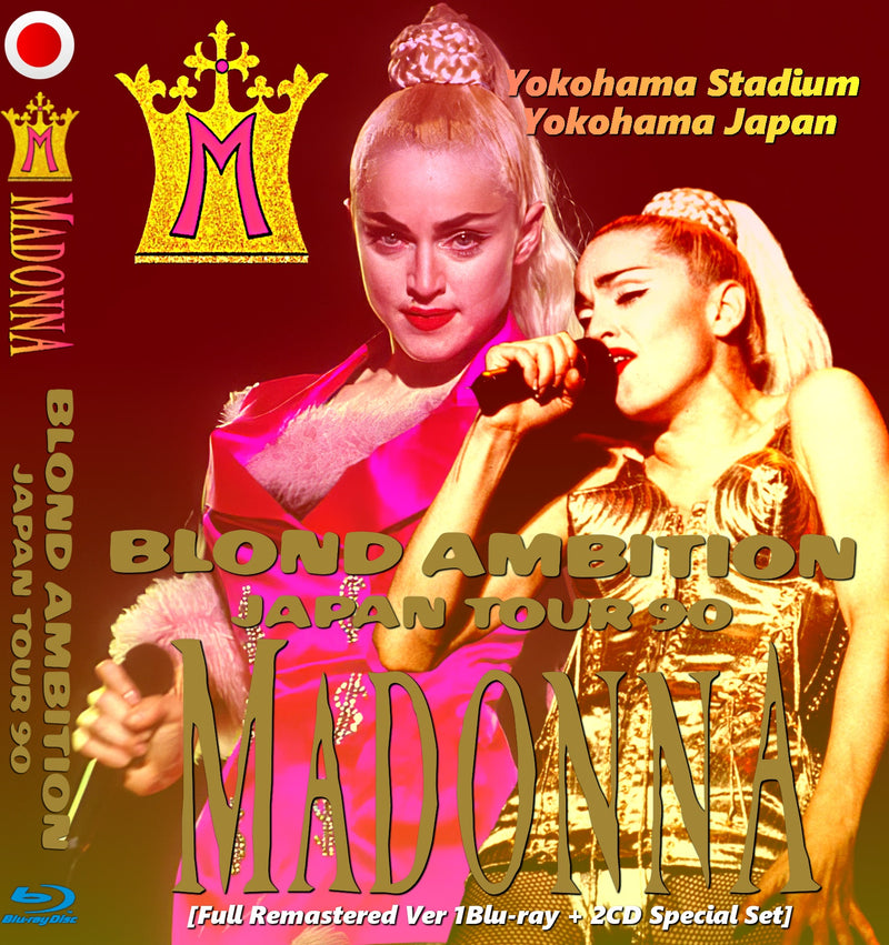 Madonna / Blond Ambition World Tour Yokohama 1990 PRO SHOT (1BDR+2CDR)