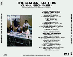 THE BEATLES / LET IT BE ORIGINAL SESSION (1CD+1CD)