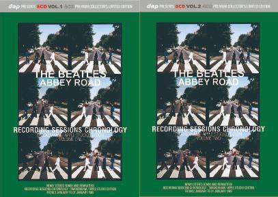 THE BEATLES / ABBEY ROAD RECORDING SESSIONS CHRONOLOGY TWICKENHAM APPLE STUDIO EDITION (8CD)