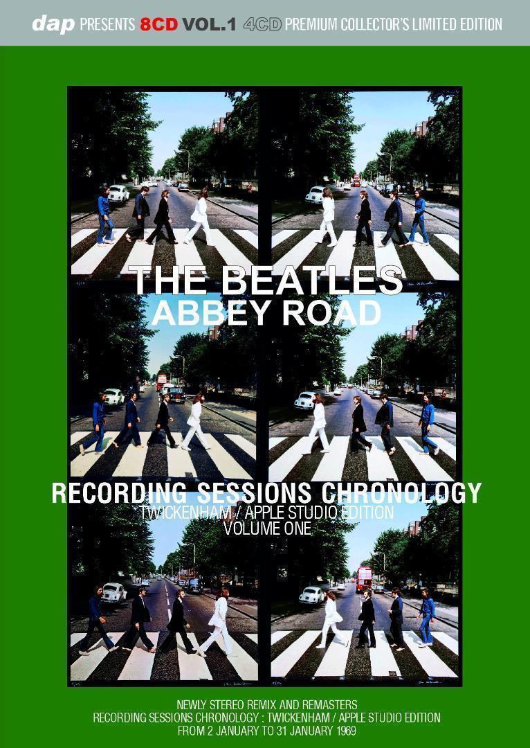 THE BEATLES / ABBEY ROAD RECORDING SESSIONS CHRONOLOGY TWICKENHAM APPLE STUDIO EDITION (8CD)