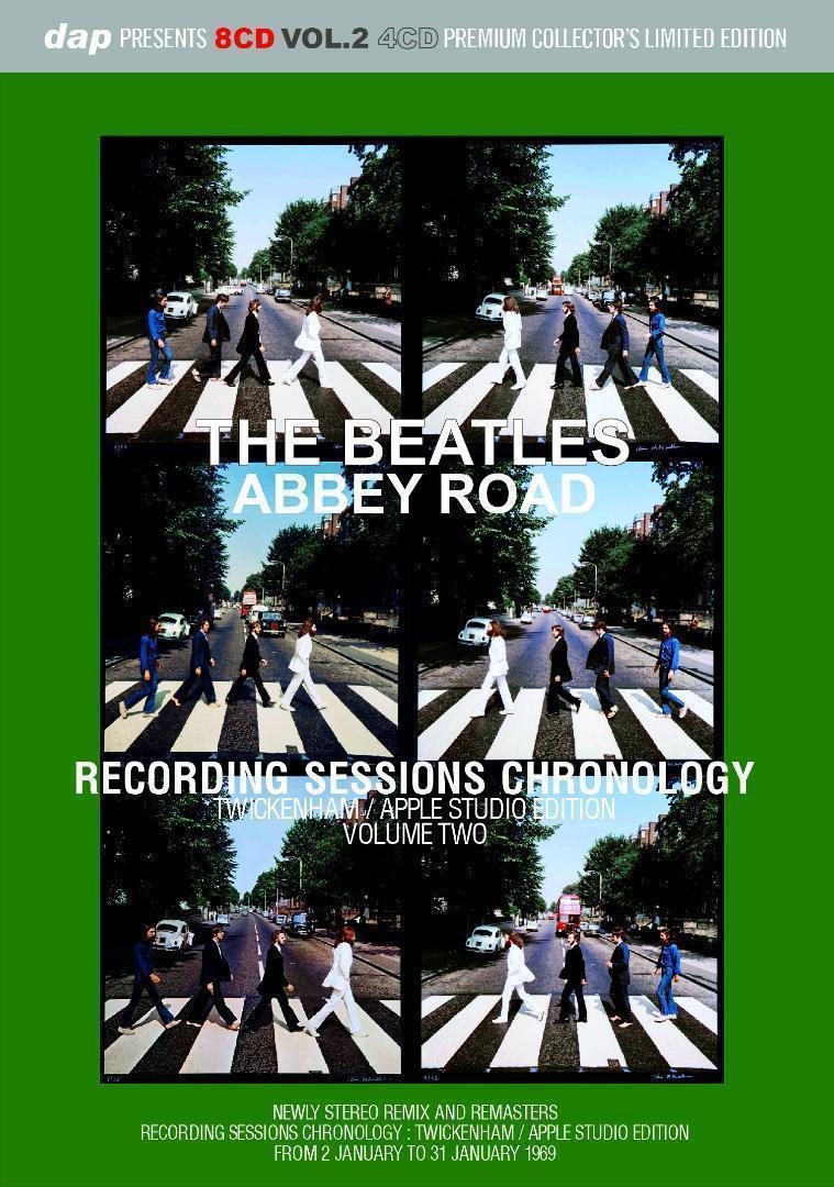 THE BEATLES / ABBEY ROAD RECORDING SESSIONS CHRONOLOGY TWICKENHAM APPLE STUDIO EDITION (8CD)