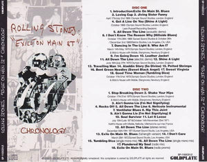 THE ROLLING STONES / EXILE ON MAIN ST. CHRONOLOGY (2CD)