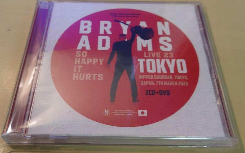 Bryan Adams / So Happy It Hurts Tour Tokyo 2023 (2CDR+1DVDR)