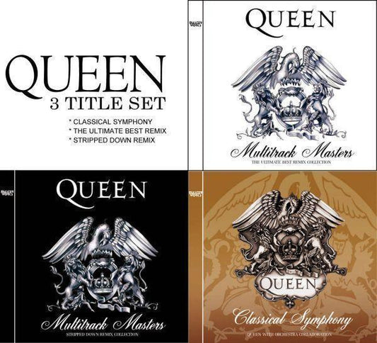 QUEEN / MULTITRACK MASTERS 3 TITLES SET (6CD)