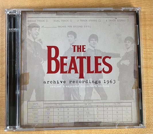 The Beatles Archive Recordings 1963 Collector's Edition 2CD Factory Silver Discs