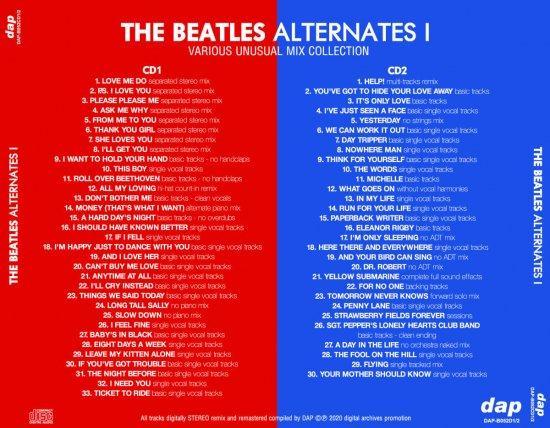 THE BEATLES / ALTERNATES I & II Set 4CD VARIOUS UNUSUAL MIX