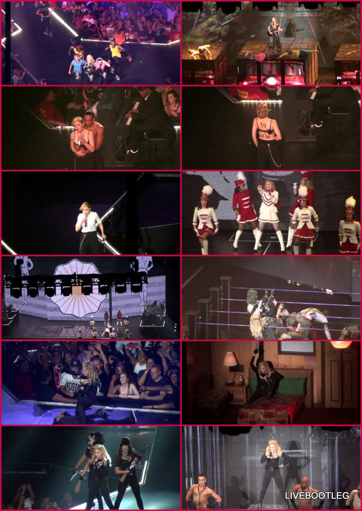 MADONNA / MDNA Tour 2012 North America Le 1st Night Wells Fargo Center (1DVDR)