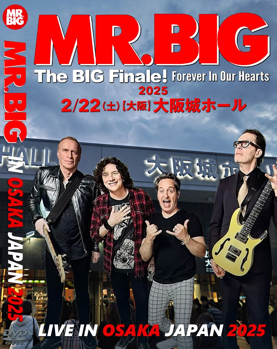 MR.BIG 2025年ビッグフィナーレ ツアータオル MR.BIG 2025年ビッグフィナーレ ツアータオル MR.BIG 2025年