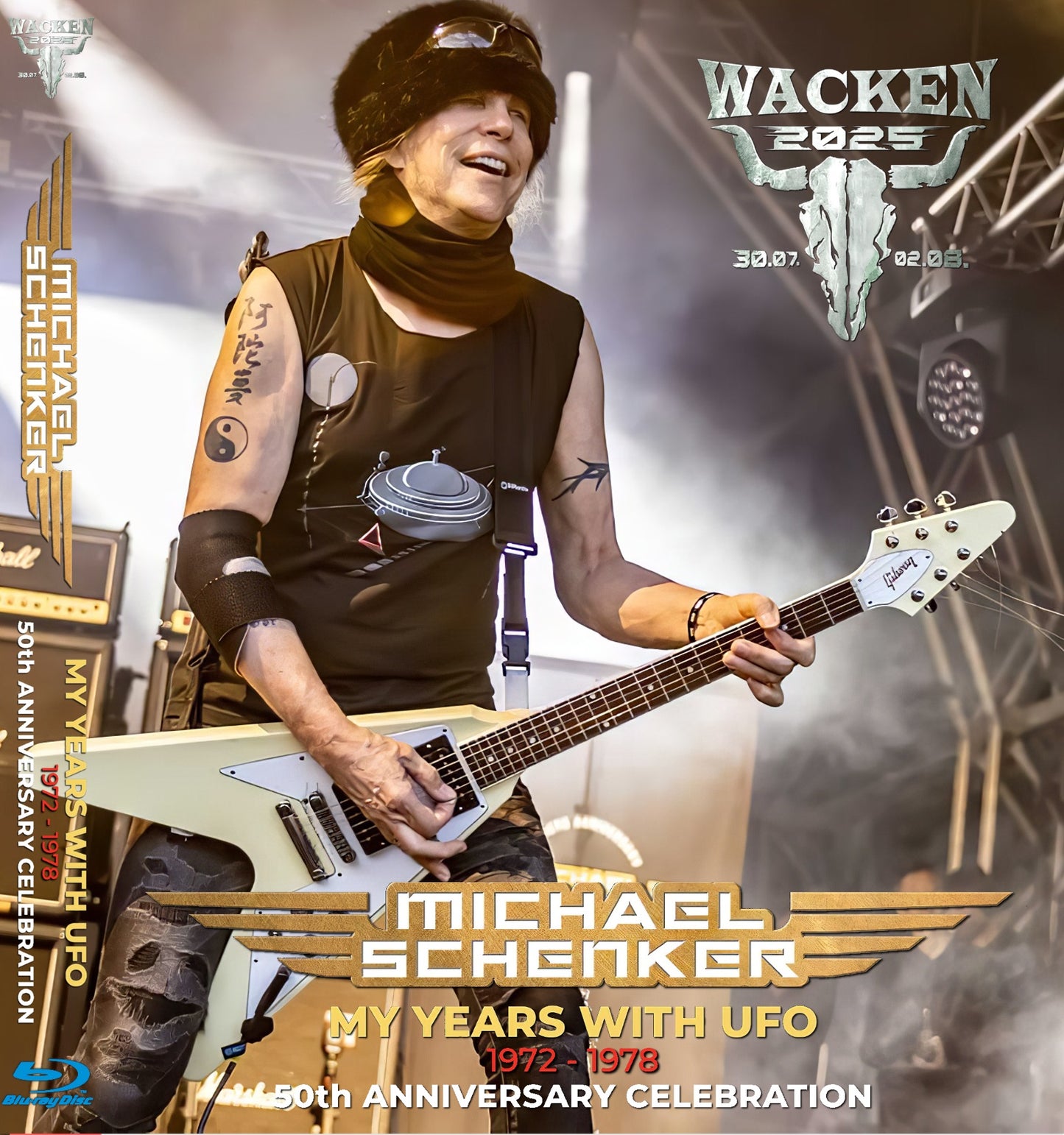 Michael Schenker / My Years With UFO Tour 2025 PRO SHOT (1BDR)