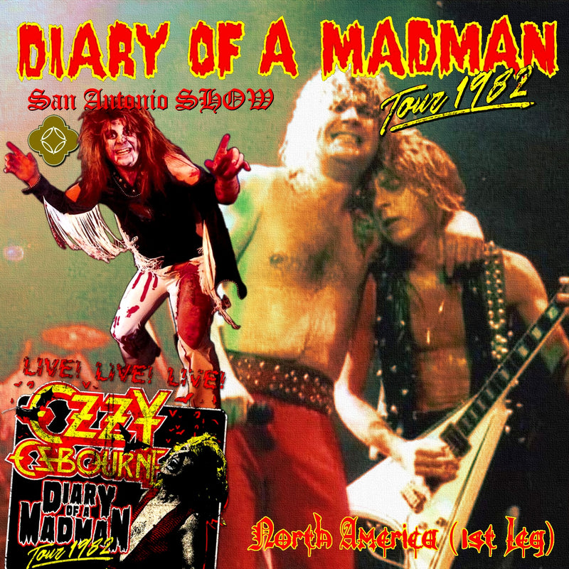 Ozzy Osbourne / Diary of a Madman Tour 1982 SOUNDBOARD (1CDR)