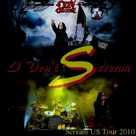 Ozzy Osbourne with Gus G / Scream US Tour 2010 Tinley Park IL USA (1CDR)