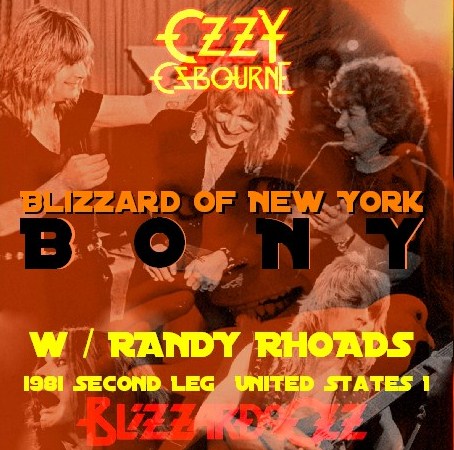 Ozzy Osbourne with Randy Rhoads / Blizzard of Ozz Tour 81 Second Leg United States Paladium (1CDR)