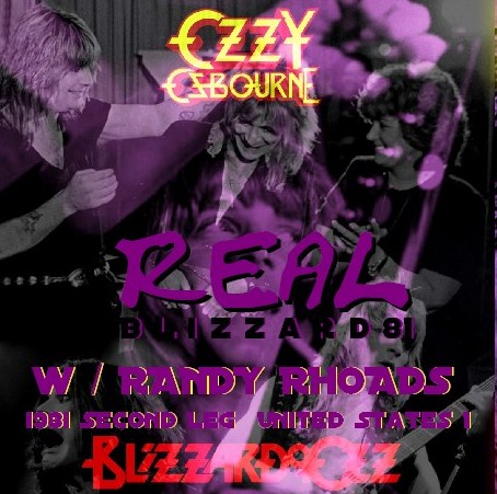 Ozzy Osbourne w/Randy Rhoads / Blizzard of Ozz Tour 81 Second Leg United States INDIANAPOLIS (1CDR)