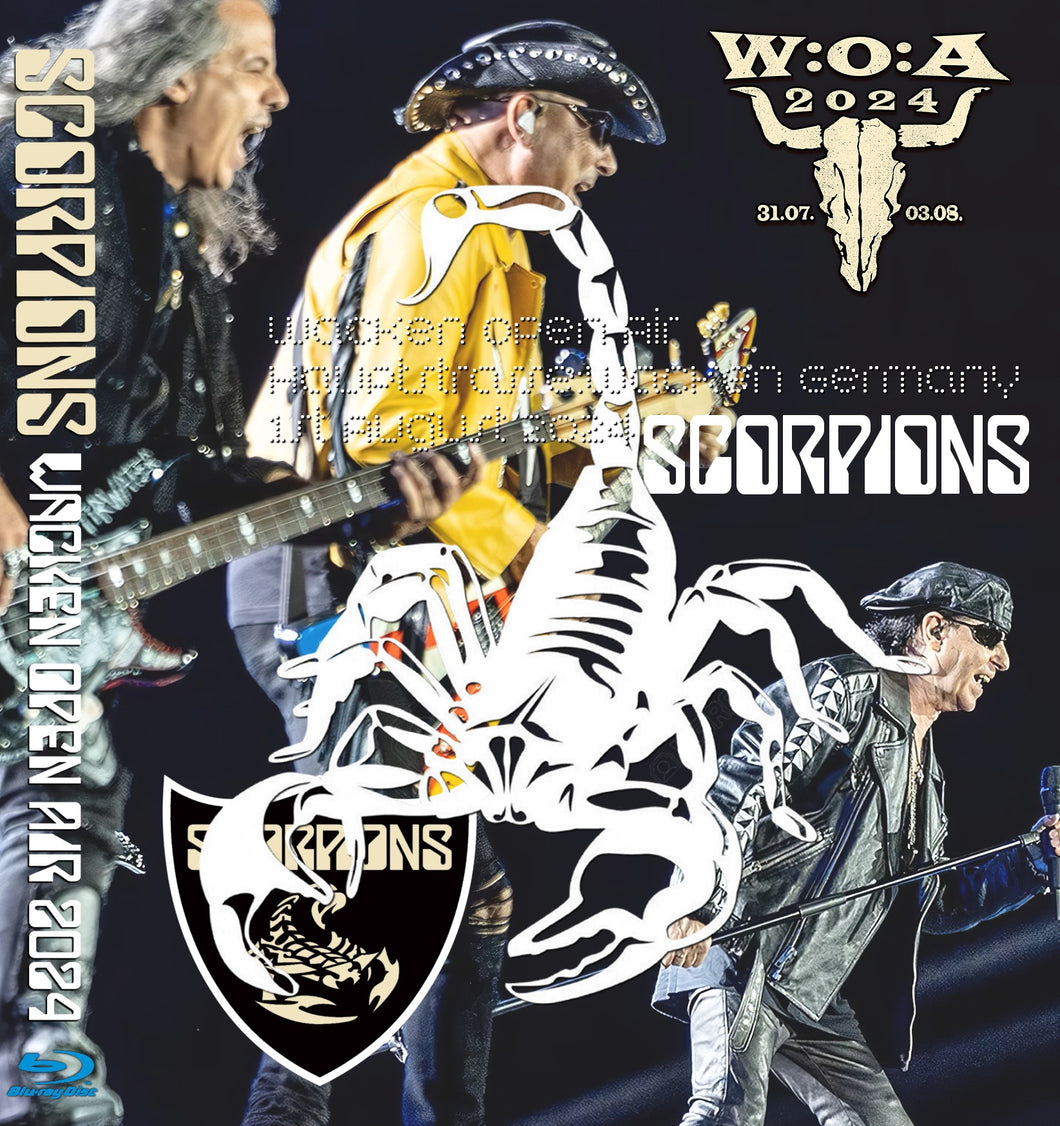 Scorpions / Love at First Sting 40th Anniversary Tour 2024 PRO SHOT (1BDR)