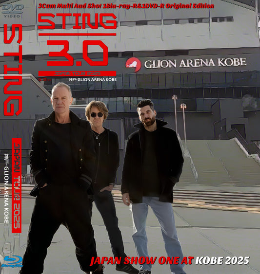 STING / 3.0 Japan Tour 2025 Japan show One KOBE (1DVDR+1BDR)