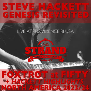 Steve Hackett / Genesis Revisited The Strand Ballroom & Theatre:Providence RI (2CDR)