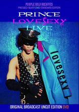 Load image into Gallery viewer, PRINCE / LOVESEXY LIVE ORIGINAL BROADCAST UNCUT EDITION DVD Silver Disc
