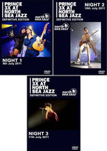 Load image into Gallery viewer, PRINCE / NORTH SEA JAZZ FESTIVAL 2011 NIGHT 1-3 DEFINITIVE EDITION (3DVDR)
