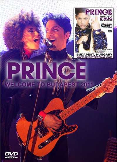 PRINCE / WELCOME TO BUDAPEST 2011 Hungary (1DVDR)