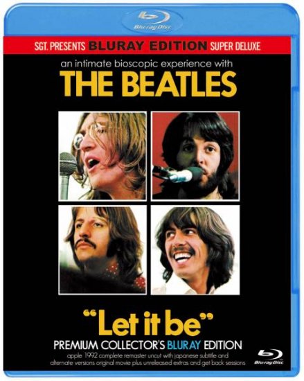 THE BEATLES LET IT BE PREMIUM COLLECTOR S Blu ray EDITION 2BDR