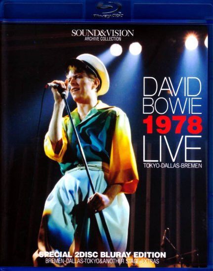 DAVID BOWIE / 1978 LIVE TOKYO DALLAS BREMEN (2BR) – Music Lover Japan