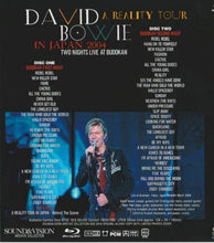 Load image into Gallery viewer, DAVID BOWIE / A REALITY TOUR IN JAPAN 2004 (2BR)
