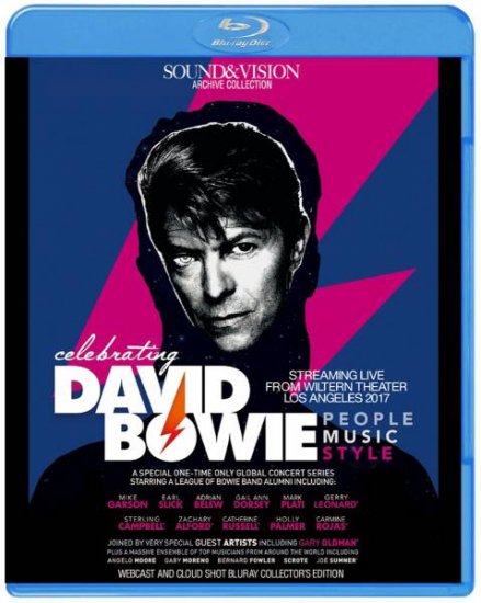 DAVID BOWIE / CELEBRATING DAVID BOWIE LIVE 2017 (1BR)