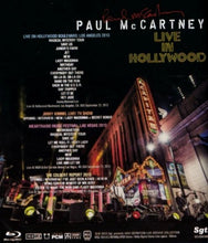 Load image into Gallery viewer, PAUL McCARTNEY / LIVE IN HOLLYWOOD (1BR)
